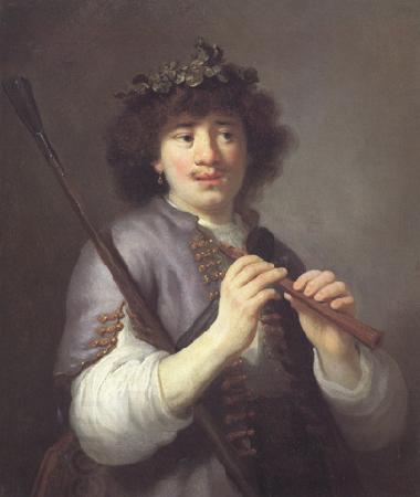 Govert flinck Rembrandt as a shepherd (mk33) oil painting picture